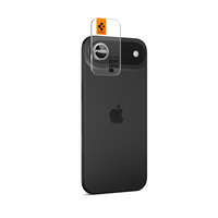 Spigen Spigen Glas.tR EZ Fit Optik Pro Apple iPhone Air (2025) Tempered kameralencse-védő fólia felhelyező kerettel, ezüst (2db)