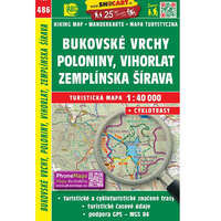 ShoCart mapa Bukovské vrchy, Poloniny, Vihorlat 1:40 000