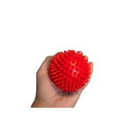 S-Sport Masszírozó labda, piros 7 cm S-SPORT