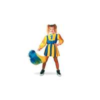 Carneval Cheerleader ruha sárga/kék (152-es méret) - CARNEVAL 11237