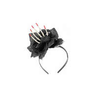 Carneval Fekete rózsa hajráf- CARNEVAL 57016
