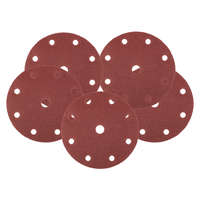 Neo Tools Neo Tools Csiszolókorong tépőzáras 150mm, P60, 9 lyukkal, 5db, 04-721-hez