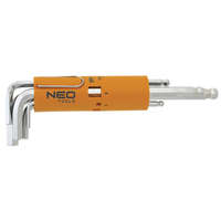 Neo Tools Neo Tools imbuszkulcs készlet 8r. gömb 2-10mm