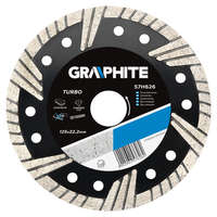 Graphite Graphite gyémánt vágótárcsa 125 turbo 2,6mm