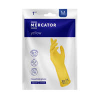 MERCATOR sárga háztartási gyumikesztyű, 1 pár - M
