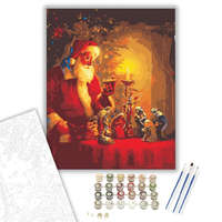 Creative Land Kft Télapó - számfestő készlet