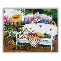 Számfestő Virágos Piknik - számfestő készlet