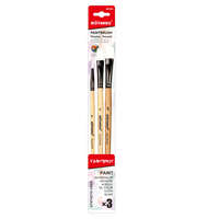 Minősített külső gyártó 3db-os aranyozott ecset készlet - Motarro (0, 6, 3/8)