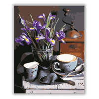 Creative Land Kft Egy csésze kávé - számfestő készlet