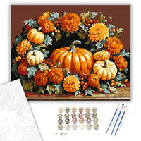 Creative Land Kft Őszi koszorú tökökkel - számfestő készlet