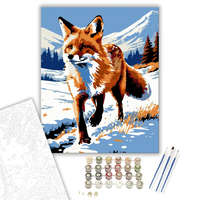 Creative Land Kft Fenséges Vörös Róka - számfestő készlet