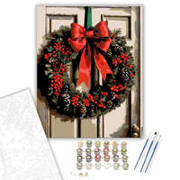 Creative Land Kft Ünnepi Koszorú Harmónia - számfestő készlet