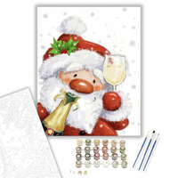 Creative Land Kft Ünnepel a télapó - számfestő készlet