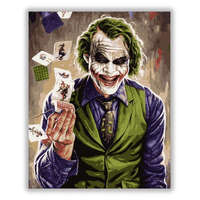 Számfestő Joker mosolya - számfestő készlet