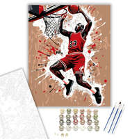 Creative Land Kft Michael Jordan Legendás Zsákolás - számfestő készlet