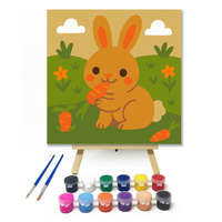 Creative Land Kft Cuki Nyuszi Répával - gyerek számfestő készlet