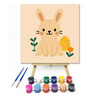 Creative Land Kft Cuki Nyuszi Húsvéti Tojással - gyerek számfestő készlet