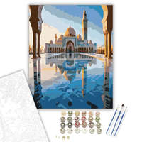 Creative Land Kft Hassan II mecset naplementében - számfestő készlet