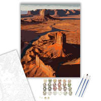 Creative Land Kft Monument Valley Alkonyati Látkép - számfestő készlet