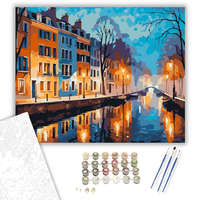 Creative Land Kft Éjszakai Csatorna Reflekciók - számfestő készlet