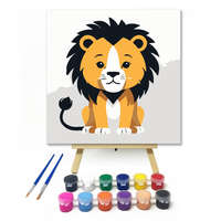 Creative Land Kft Oroszlán - gyerek számfestő készlet