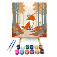 Creative Land Kft Kis Vuk - gyerek számfestő készlet