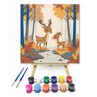 Creative Land Kft Kis őzikék - gyerek számfestő készlet