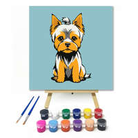 Creative Land Kft Pici yorki - gyerek számfestő készlet