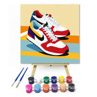 Creative Land Kft Színes futócipő - gyerek számfestő készlet