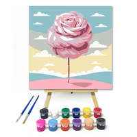 Creative Land Kft Rózsa fa - gyerek számfestő készlet