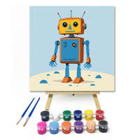 Creative Land Kft Robot - gyerek számfestő készlet