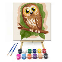 Creative Land Kft Aranyos Bagoly - gyerek számfestő készlet