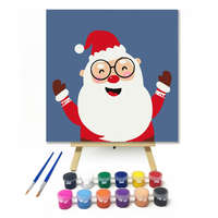 Creative Land Kft Télapó - gyerek számfestő készlet