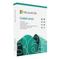 Microsoft Office 365 Family 6 Felhasználó 1 Év HUN