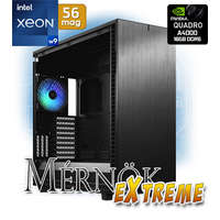 Mérnök Extreme XEON 3495 munkaállomás - Intel XEON w9-3495x, 64GB DDR5 4800MHz ECC RAM, 500GB M.2 (3000/3500), 4TB HDD, RTX A4000 16GB