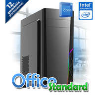 Office Standard 12.gen konfiguráció - i5-12400, 8GB DDR4 3200MHz RAM, 250GB SSD (500/550), HDD nélkül, Integrált Intel UHD