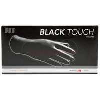 HERCULES-SAGEMANN Black Touch Powder-Free Latex kesztyű Fekete 10 db (Size M)