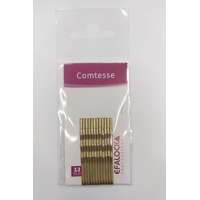 EFALOCK Comtesse Hullámcsatt Arany 5 cm 12db/csomag (51430/EF-14101044)