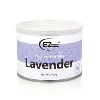 Lady Stella EZWAX Premium Lehúzócsík nélküli konzervgyanta levendula 400 ml