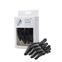 Sibel sárkány hajcsatt fekete színben vegyes méret (4 db) 934095202 (Extra erős Mix.: 1 db 9cm, 2 db)