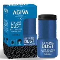  AGIVA Hair Styling Powder Wax 01 Blue Flexible Hold 20g (Rugalmas tartást adó matt hatású púderwax)