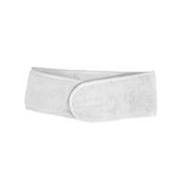 Stella Kozmetikai Tépőzáras Fejpánt- Fehér, Bambusz Frottír (1db)