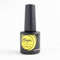  THUYA permanent nail polish gel On-Off Géllakk- Lemon yellow 7 ml (Tartós géllakk)