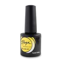  THUYA permanent nail polish gel On-Off Géllakk- Crystal yellow 7 ml (Áttetsző, tartós géllakk)