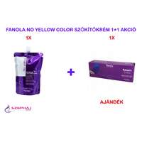  FANOLA No Yellow Color Lightening Cream 500 g 1+1 AKCIÓ (+ AJÁNDÉK: 1 db FANOLA No Yellow Lemosható)