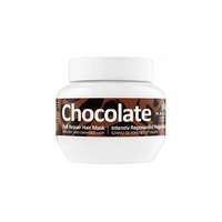  KALLOS Chocolate intenzív regerenáló hajpakolás 275 ml (kakaó kivonattal, keratinnal, tejproteinnel és)