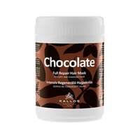  KALLOS Chocolate intenzív regeneráló hajpakoló 1000 ml (kakaó kivonattal, keratinnal, tejproteinnel)