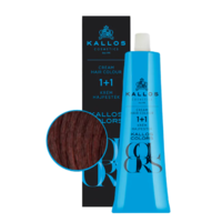 Kallos Colors krémhajfesték 4TR 60 ml (sötét vörös szőke)