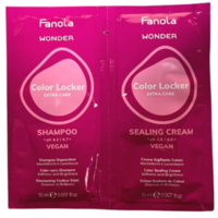 FANOLA WONDER Color Locker Extra Care Shampoo 15 ml + Sealing Cream 15 ml