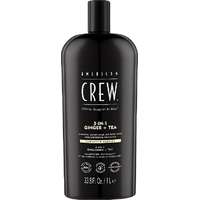 American Crew 3-in-1 Ginger + Tea Shampoo, Conditioner and Body Wash 1000 ml (3 az 1-ben sampon,)
